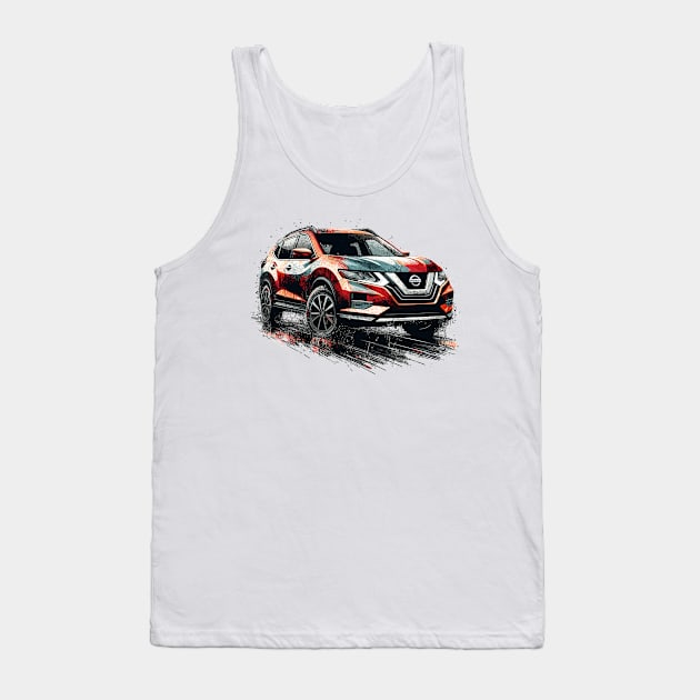 Nissan Rogue Tank Top by Vehicles-Art